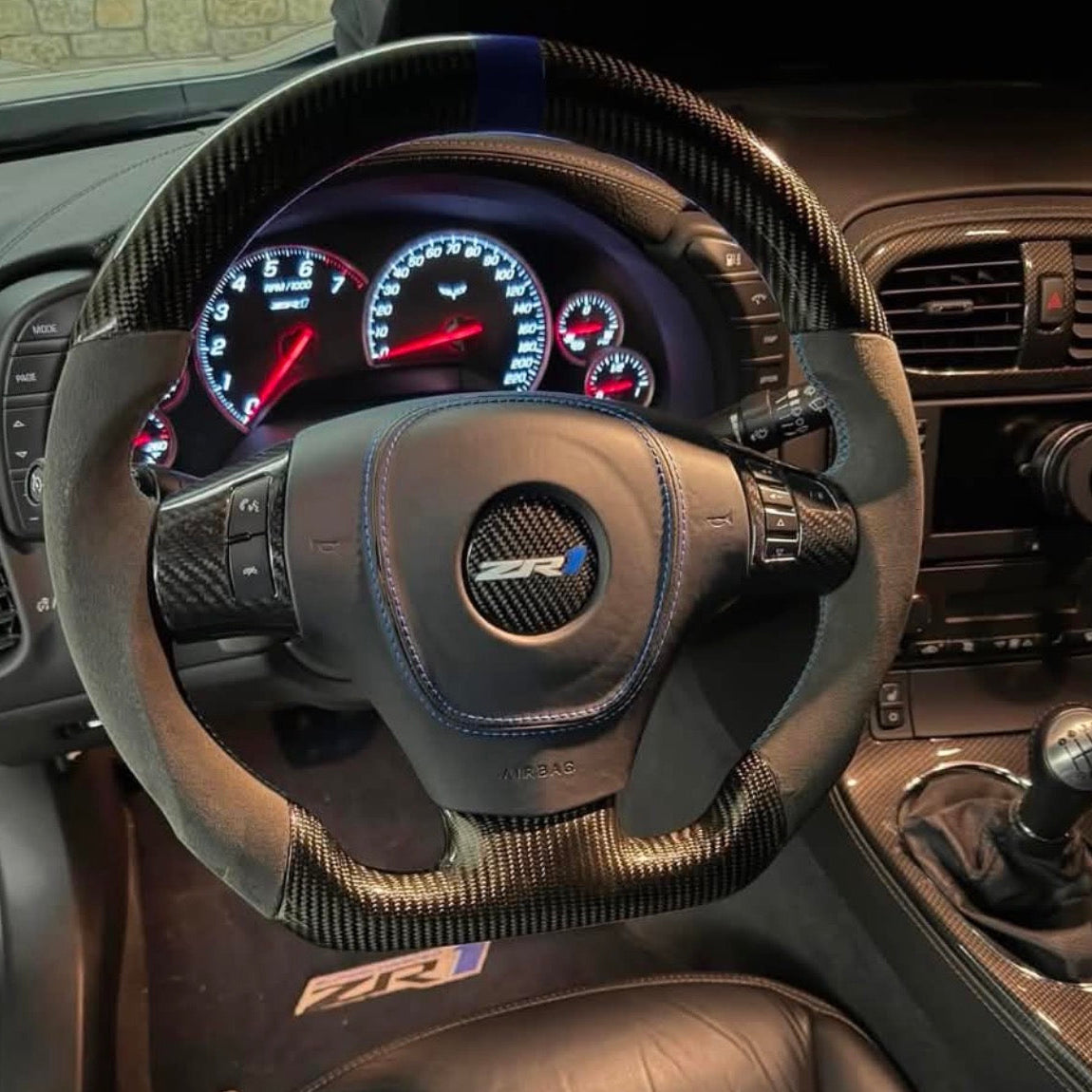 Custom C6 ZR1 Steering Wheel